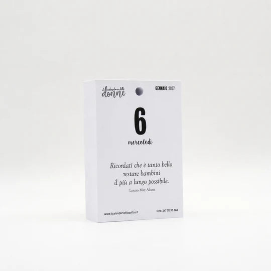 Inserto Calendario delle donne 2027