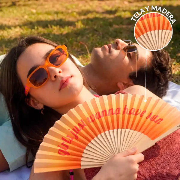 Ventaglio Fisura "Girls just wanna have sun"