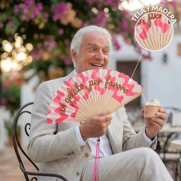 Ventaglio Fisura "Un gelato per favore"