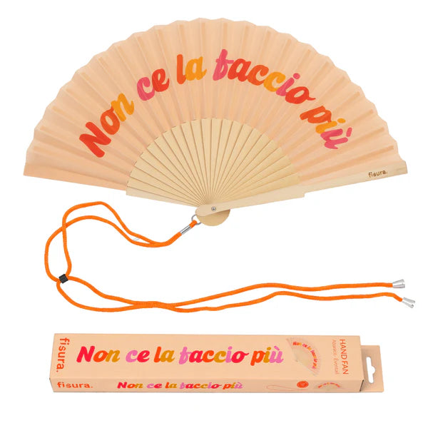 Ventaglio Fisura "Non ce la faccio più"