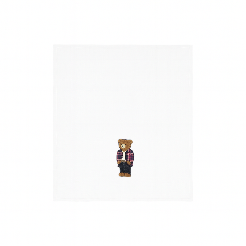 Coperta orsetto elegante scozzese Maryplaid