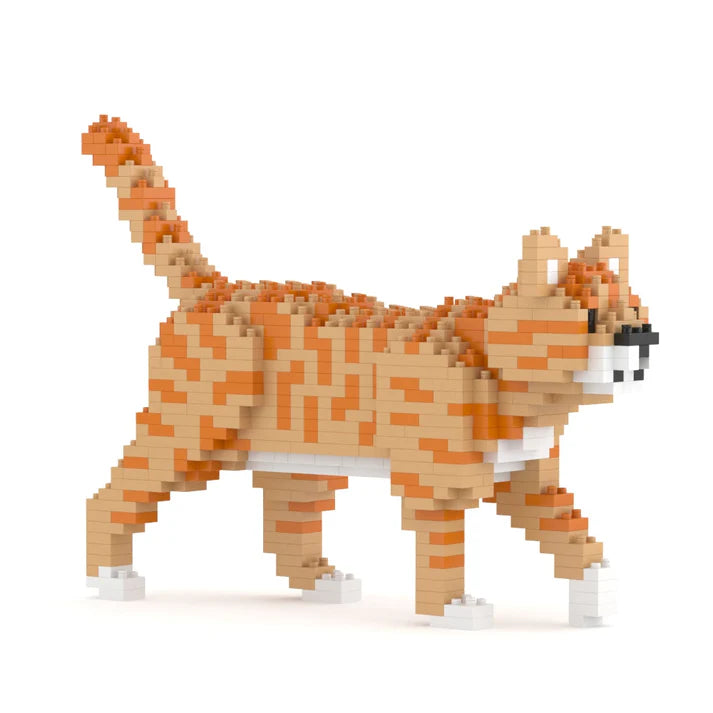 Gatto Orange Tabby Cat Jekca MINI 01S
