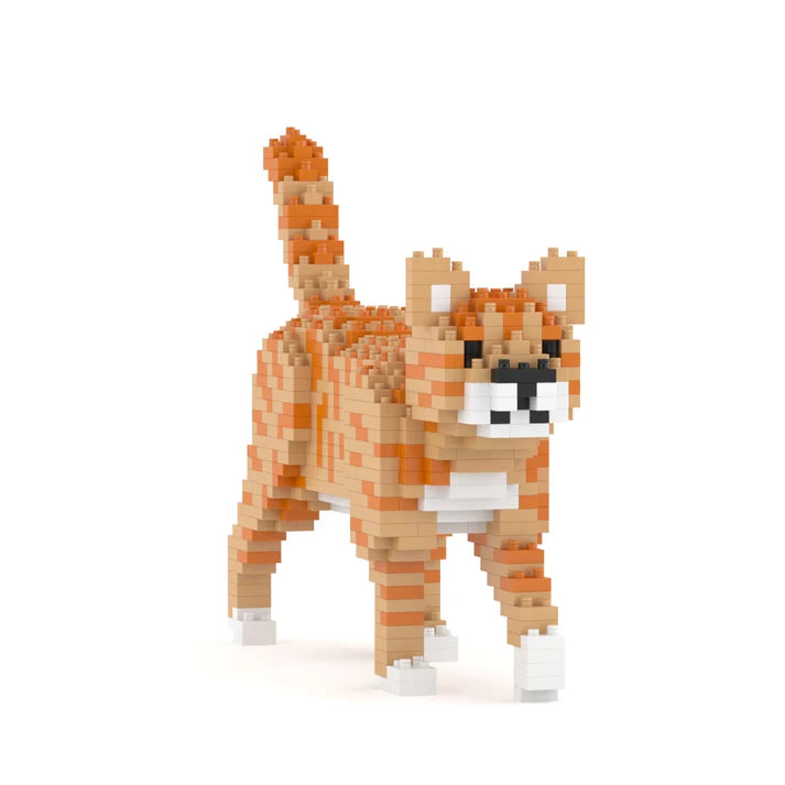 Gatto Orange Tabby Cat Jekca MINI 01S