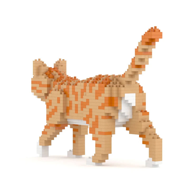 Gatto Orange Tabby Cat Jekca MINI 01S
