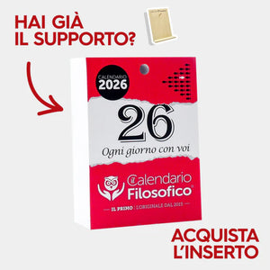 Ricarica Calendario Filosofico ® 2026