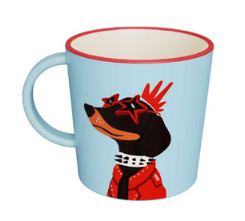 Mug Gazzozzolo bassotto 400 ml Quycup