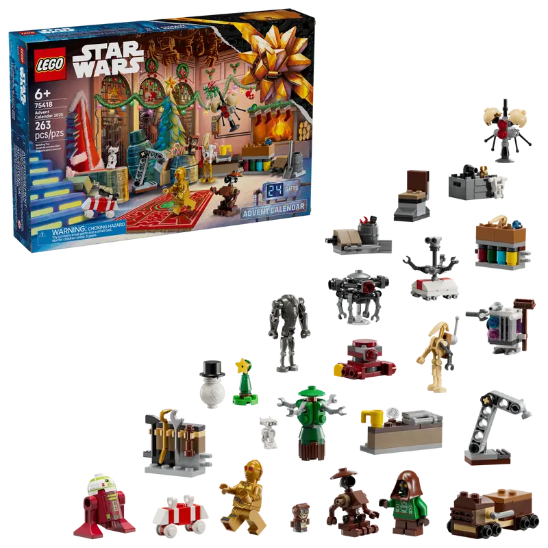 Calendario dell’Avvento 2025 LEGO® Star Wars 24 gift