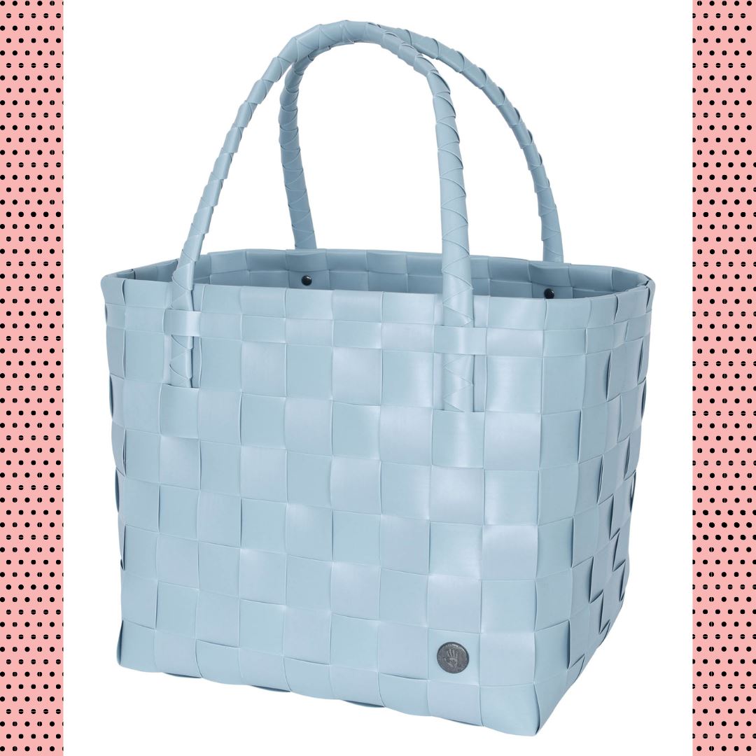 Borsa shopper Handed By pastel blu Borsa Handed By