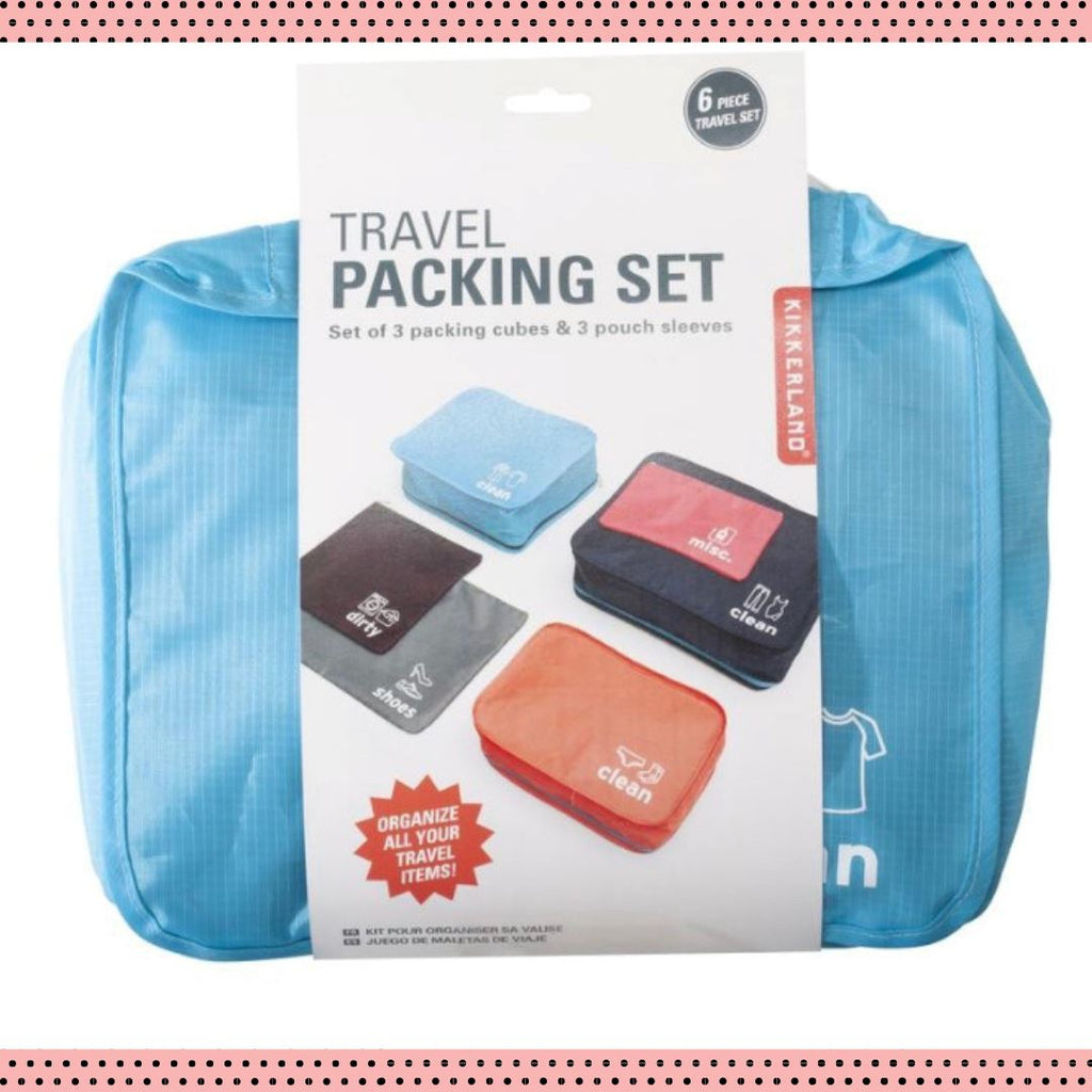Set viaggio - Travel packing set unisex Beauty case Kikkerland