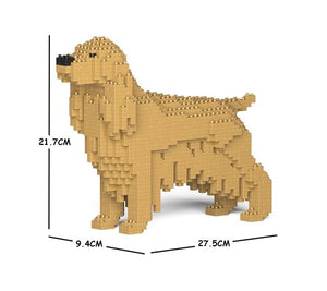 Cane English Cocker Spaniel Jekca Gioco costruzione Jekca