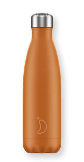 Original Chilly's bottle Burnt Orange Matte Edition 500ml Bottiglia termica Chilly's Bottle