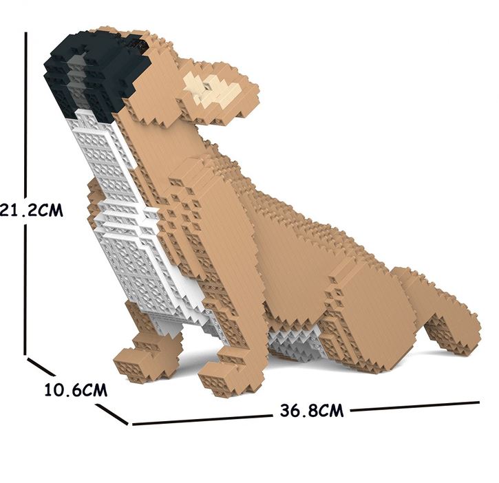 Cane French bulldog miele bianco Jekca Gioco costruzione Jekca