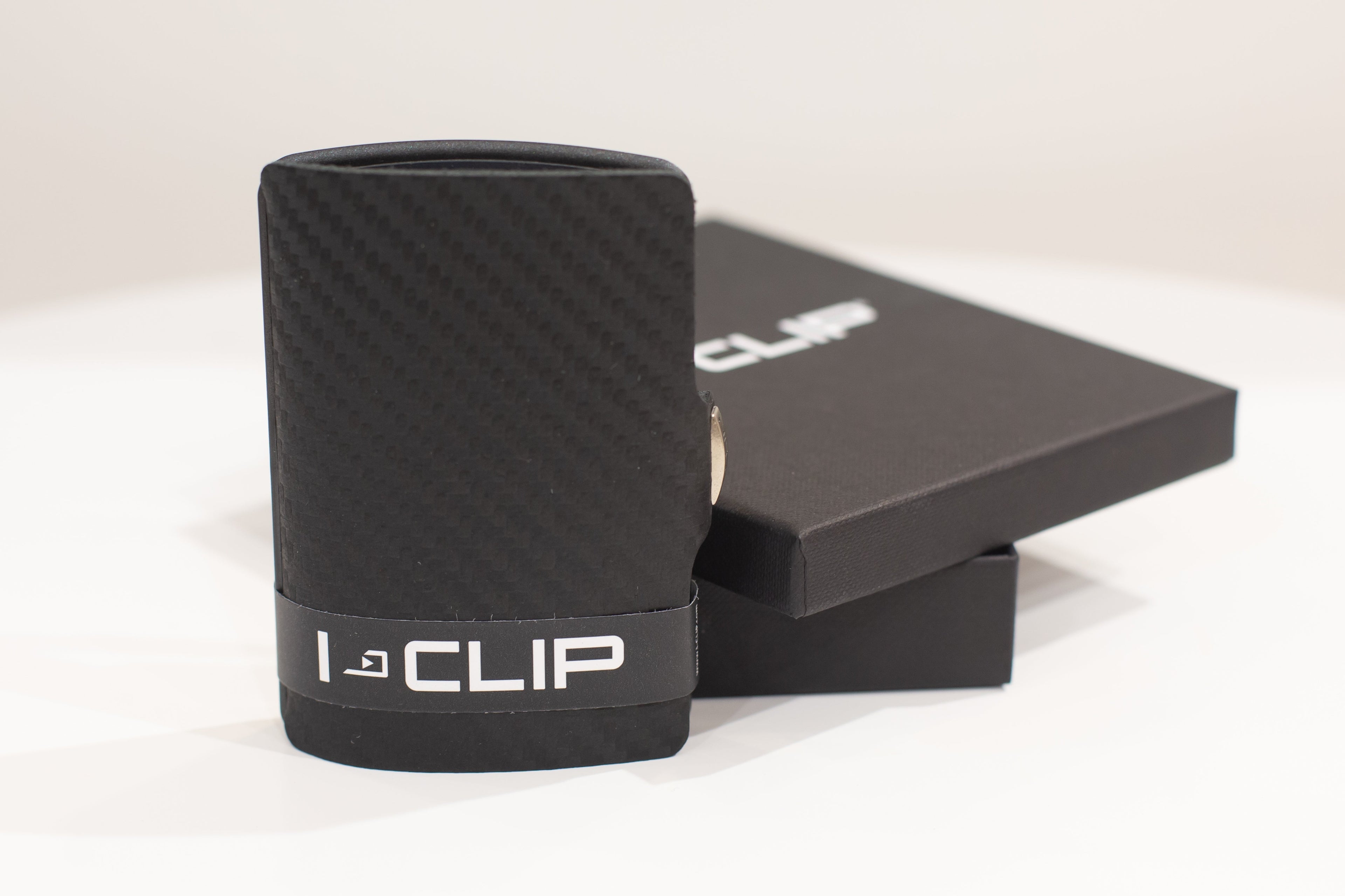 Portafoglio uomo I-Clip Carbon black Accessorio I-Clip