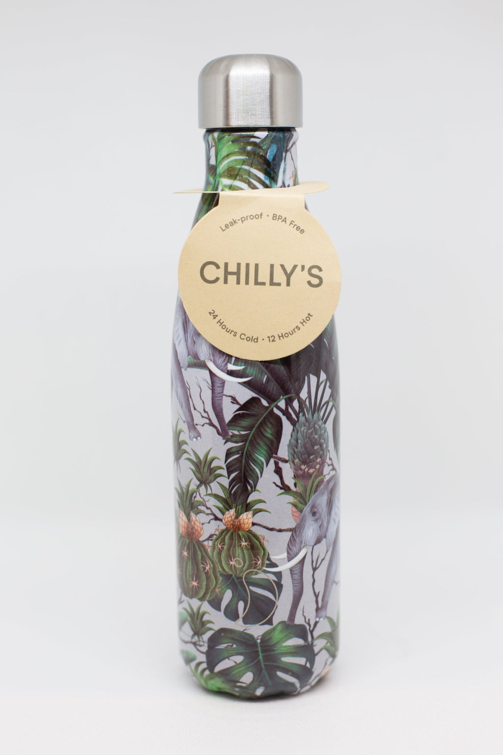 Original Chilly's bottle Tropical Edition Elephant 500 ml Bottiglia termica Chilly's Bottle